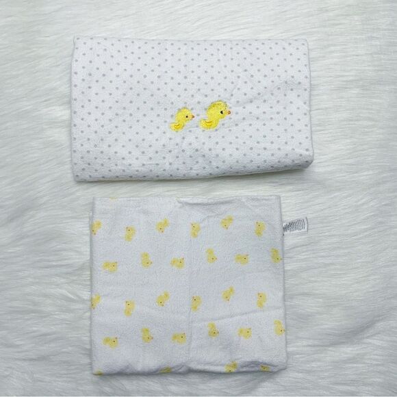 Baby Girl 100% Cotton Swaddle Blanket LOT - Picture 7 of 9